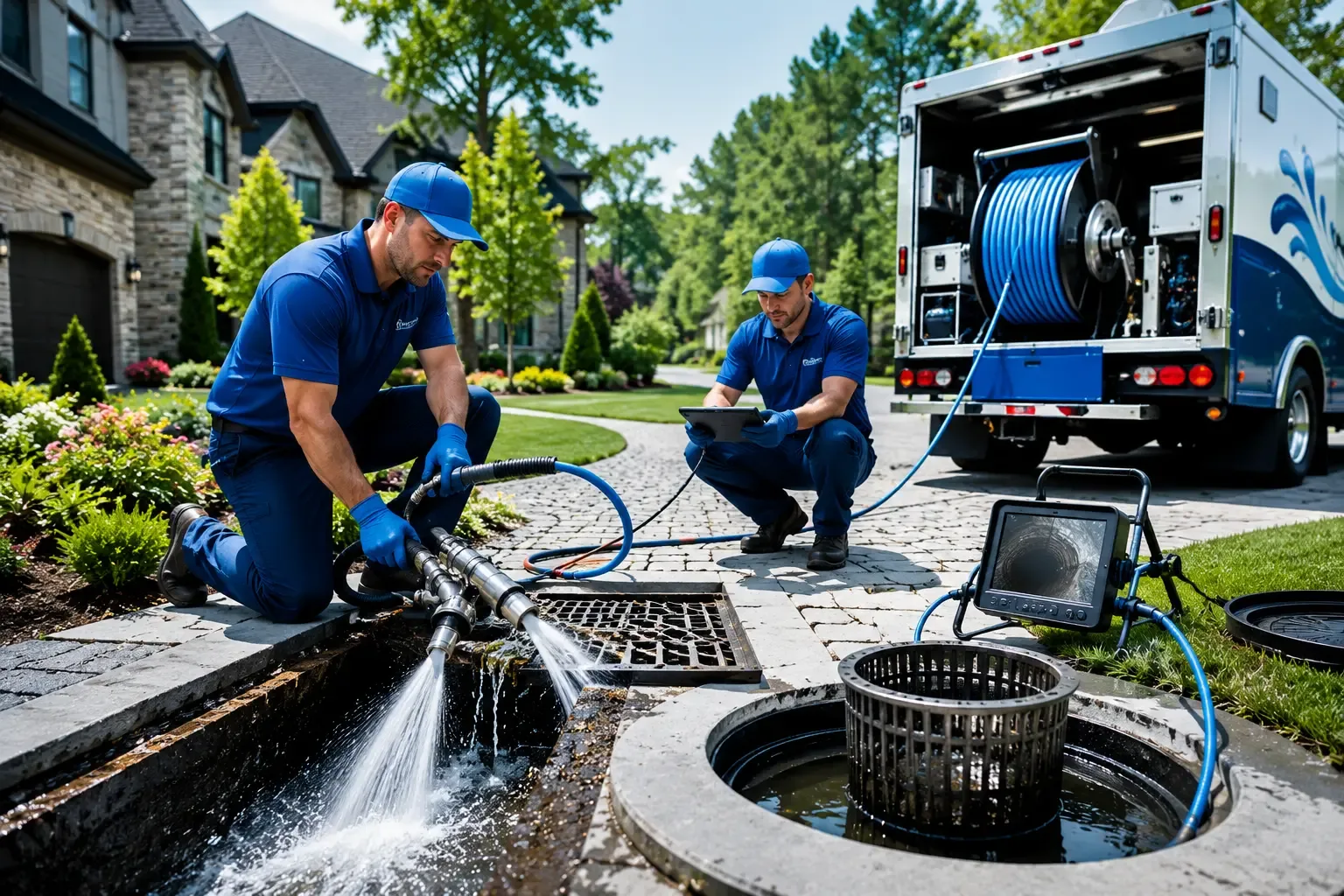 Local outdoor drain cleaning professionals in Queensbury, NY